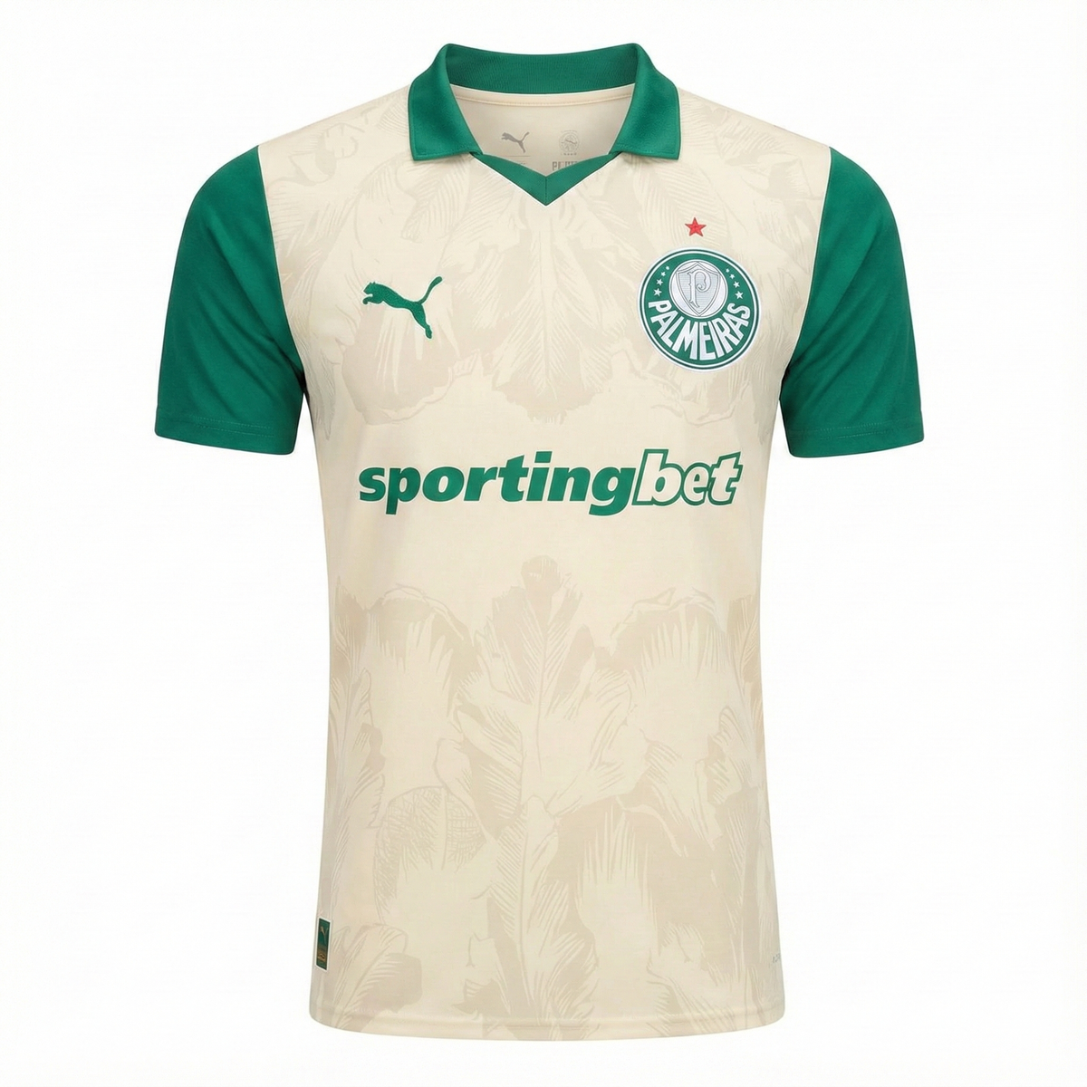 Camisa Torcedor Palmeiras Creme 25/26